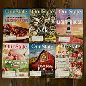 2024 Our State North Carolina Magazine $6 Each